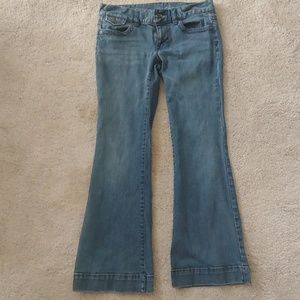 Ann Taylor Loft Modern Flare Size 4 Petite Jeans